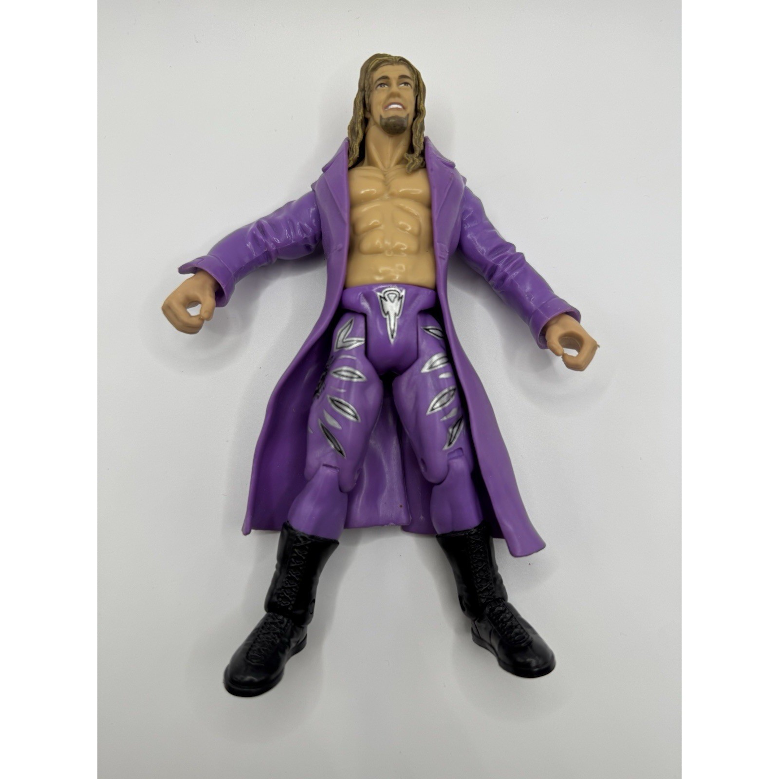 WWE Edge Jakks Pacific Titan Tron Live 1999 Purple Coat Action Figure Vintage