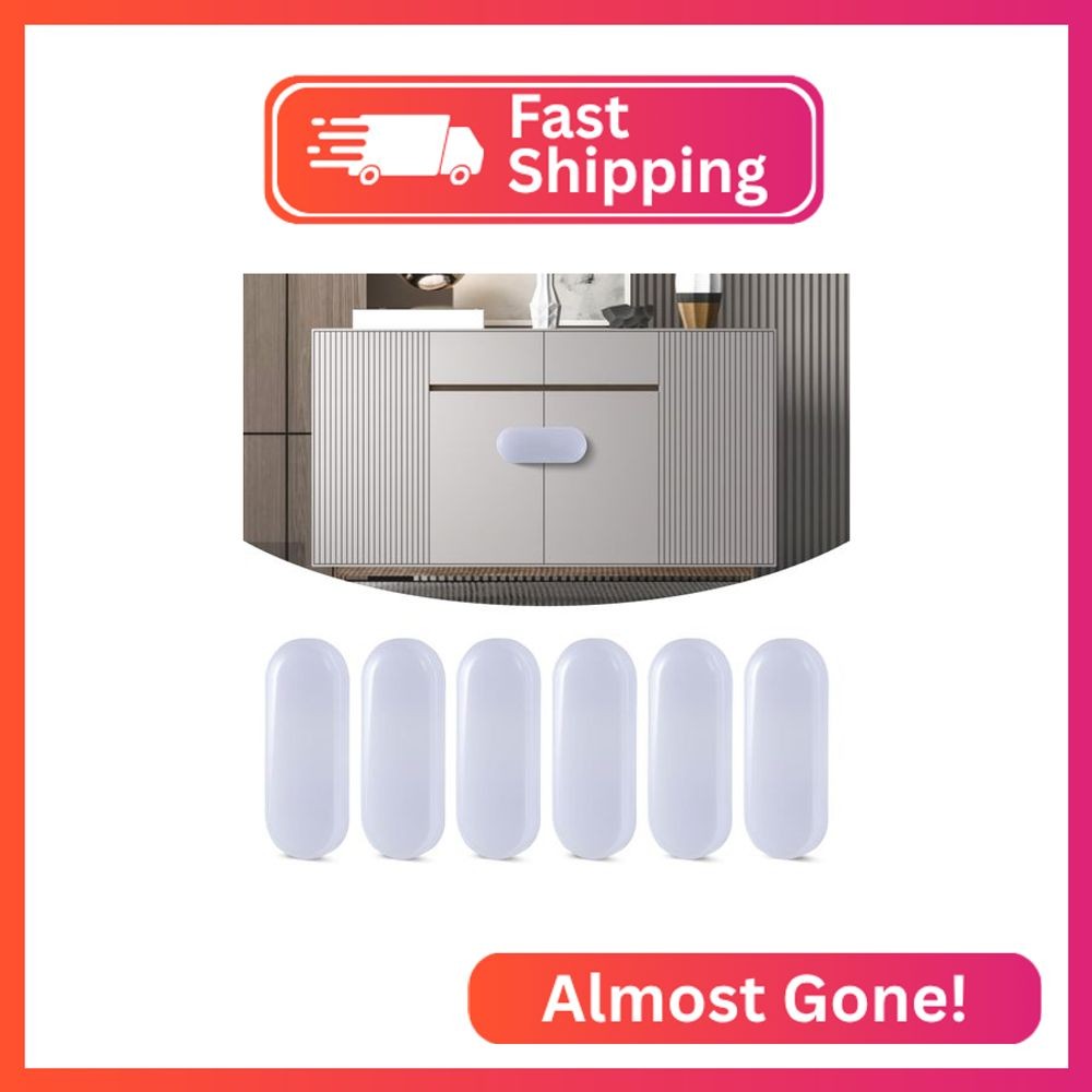 6-Pack Cabinet Locks Baby Proofing - TenLaitech Child Proof Drawer Locks| Child 