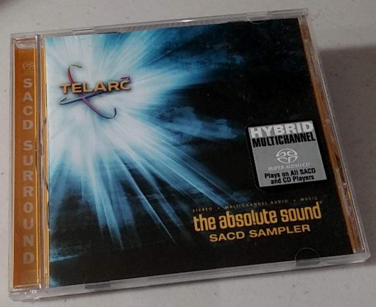 Telarc SACD Sampler Tthe Absolute Sound CD 2006 GOLD Disc RARE OOP HTF Pure DSD