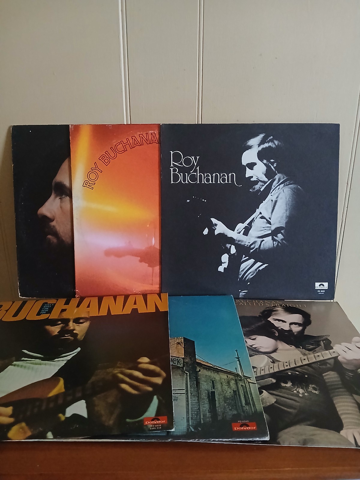 Roy Buchanan LP LOT 6 S/T second album live stock ++MORE telecaster blues EX