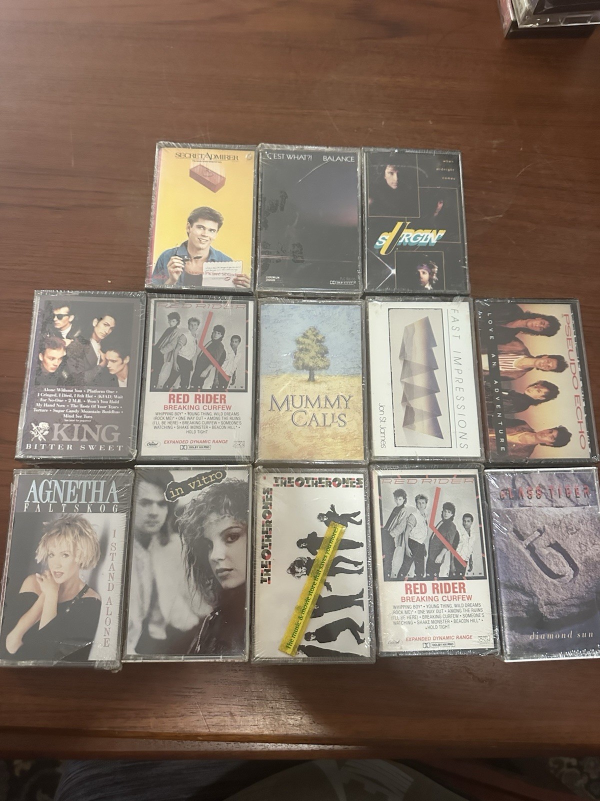 Vintage SEALED Cassette Lot (22) Rock Alternative New Wave 80s