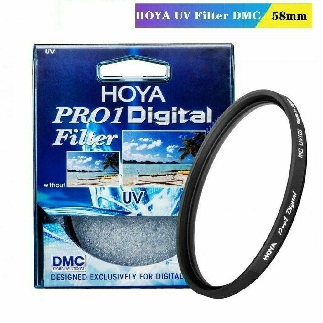 NEW Genuine Hoya Multi-coated Pro-1 Digital Camera Uv Filter UV(o) Dmc Lpf 58mm