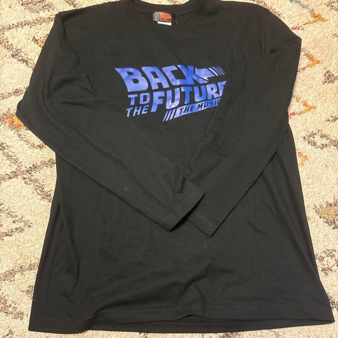 Back to the Future Logo Long Sleeve T-Shirt Japan Premiere Medium