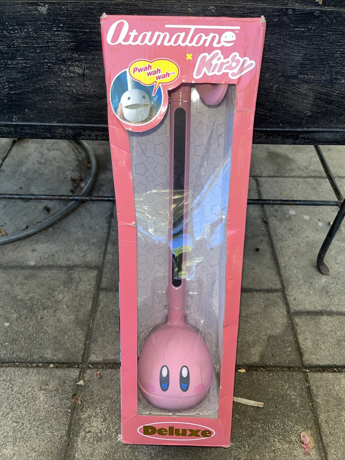 Cube Otamaton Deluxe Kirby Ver. Height 44cm New In Opened Cracked Damaged Box!