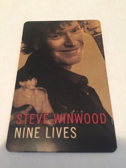 MUSICPASS Steve Winwood, Nine Lives ( 2008 ) Foil Download Card ( $0 EXPIRED )