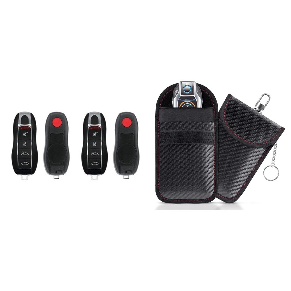 Smart Key Fob 2011 Porsche Panamera FCC KR55WK50138 P/N 7PP-959-753-BQ w/Case