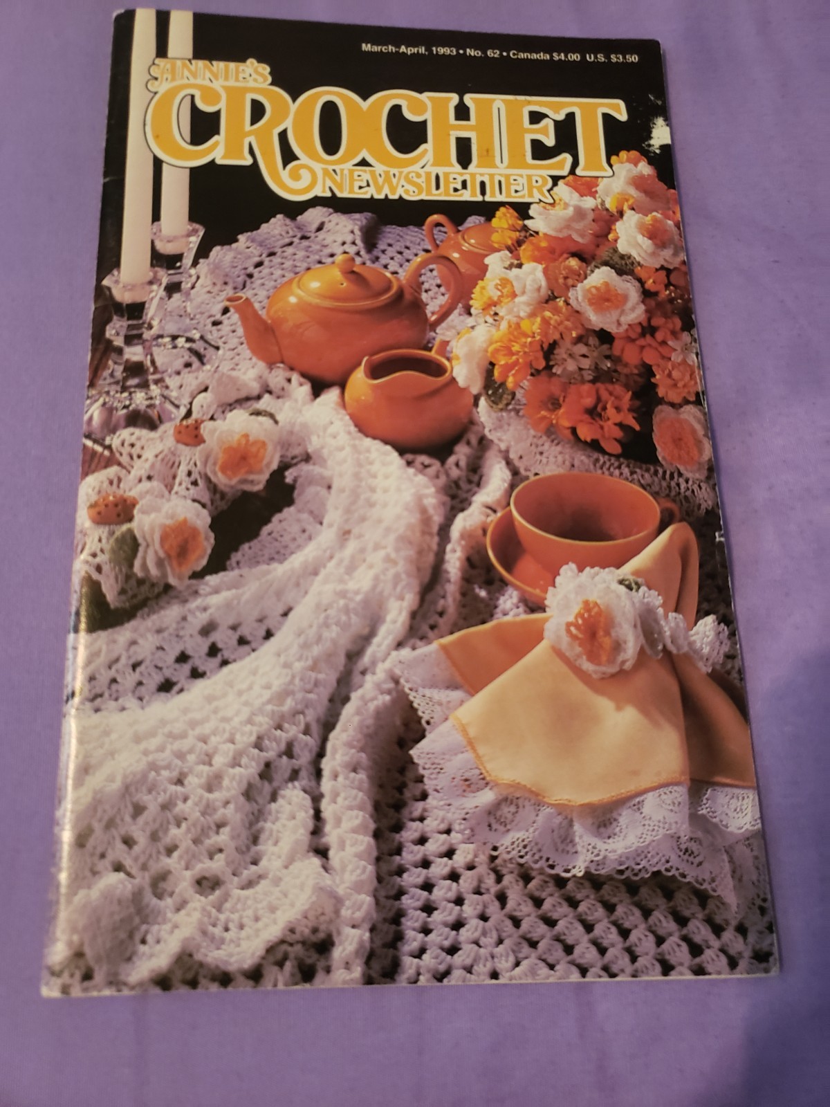 Annie's crochet newsletter  No.62   March-April 1993