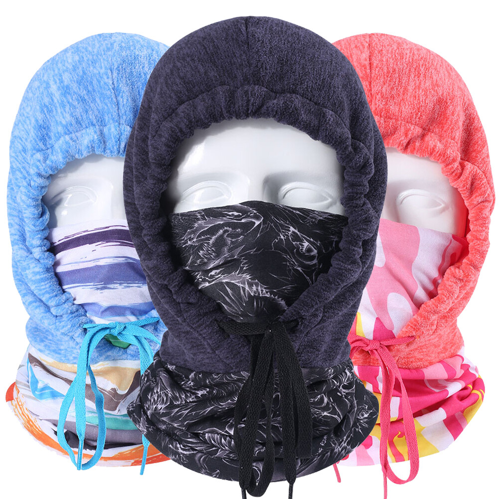 Winter Warm Balaclava Windproof Ski Full Face Mask Motorcycle Cycling Beanie Hat