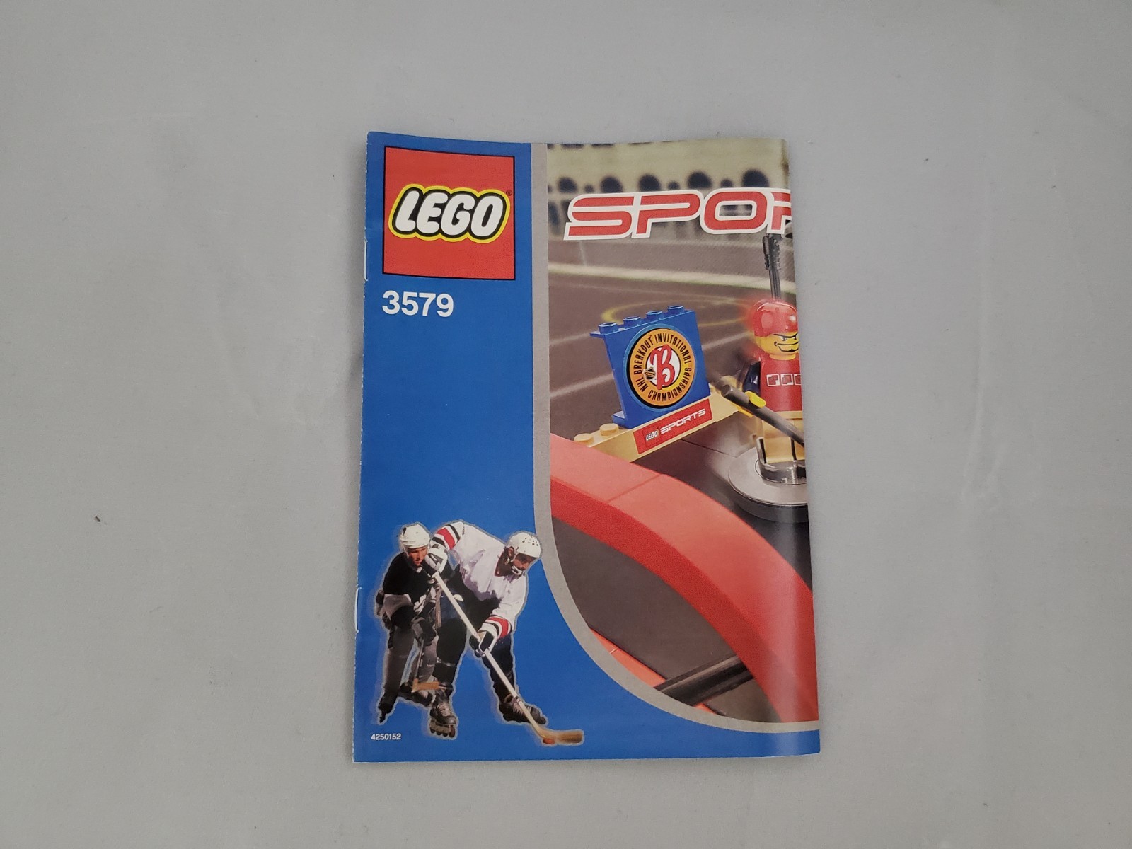 LEGO Sports: 3579 NHL Street Hockey Booklet/instruction Book/RARE/NOT USED.