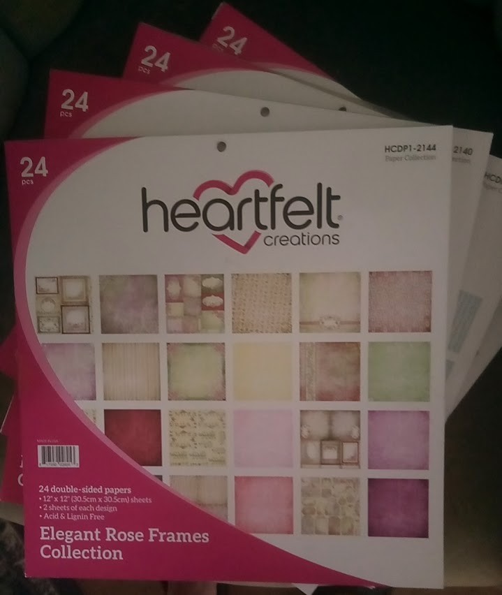 Heartfelt Creations New 12" Paper Pad Bundle