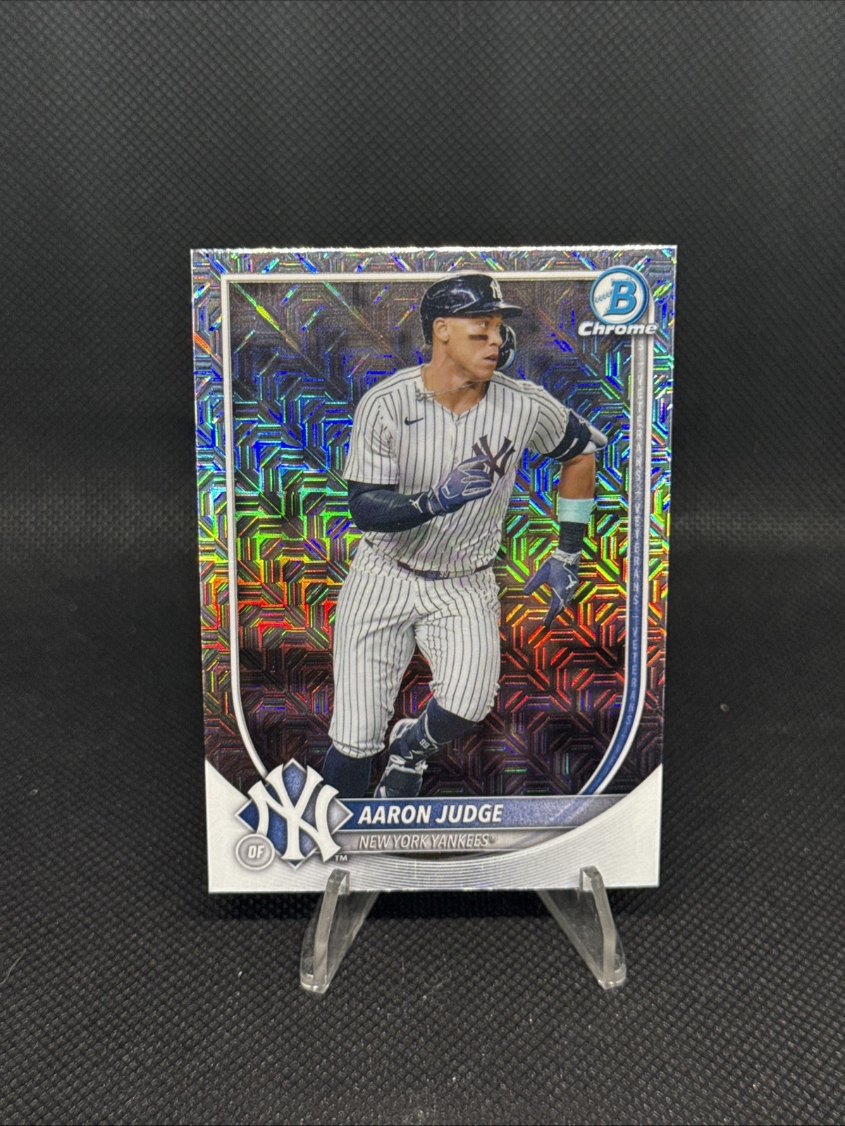 2025 Bowman - Aaron Judge #99 Chrome Mojo Refractor Yankees