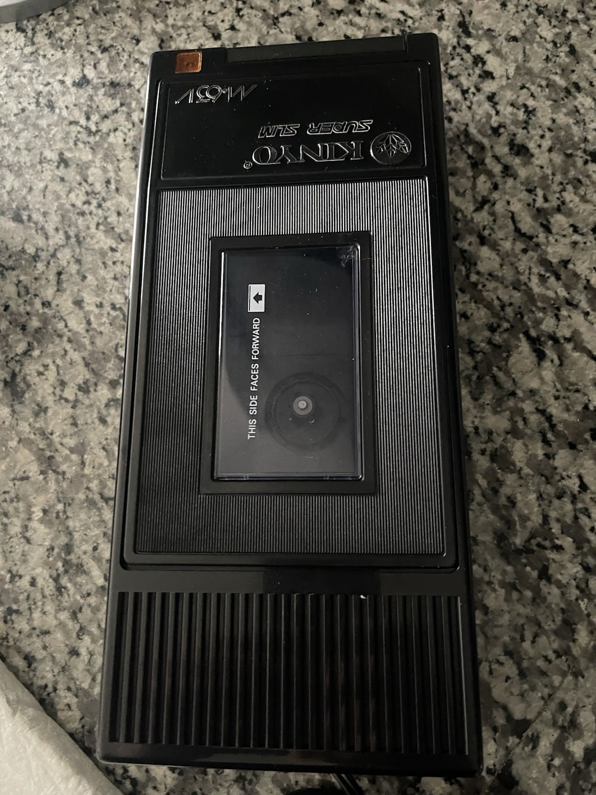 Vintage Kinyo Video Cassette Rewinder Super Slim Vhs Format