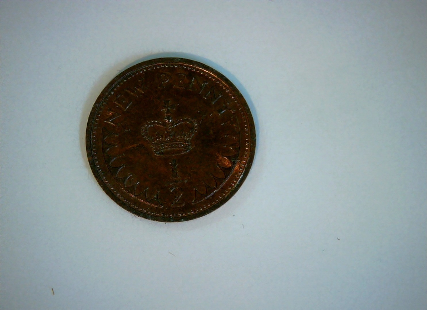 UK 1971 1/2 New Penny Elizabeth II (decimal coinage) - Half New Penny Coin