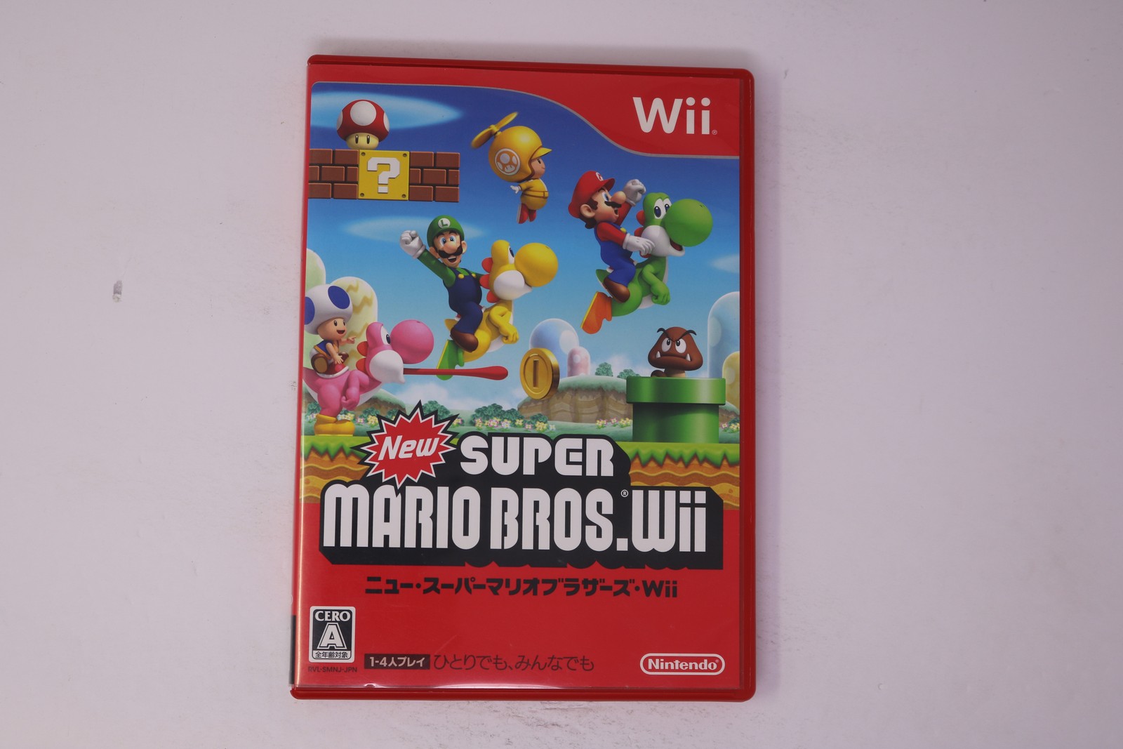 New Super Mario Bros. Wii (Japan) Wii (Region Locked) JPN