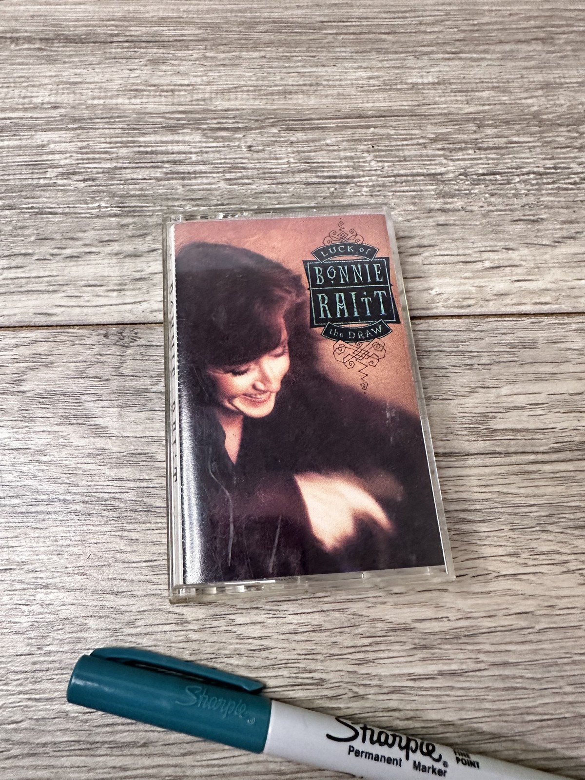 Vintage Cassette Bonnie Raitt Luck of the Draw 1991 Album Rock Blues Classic Mus