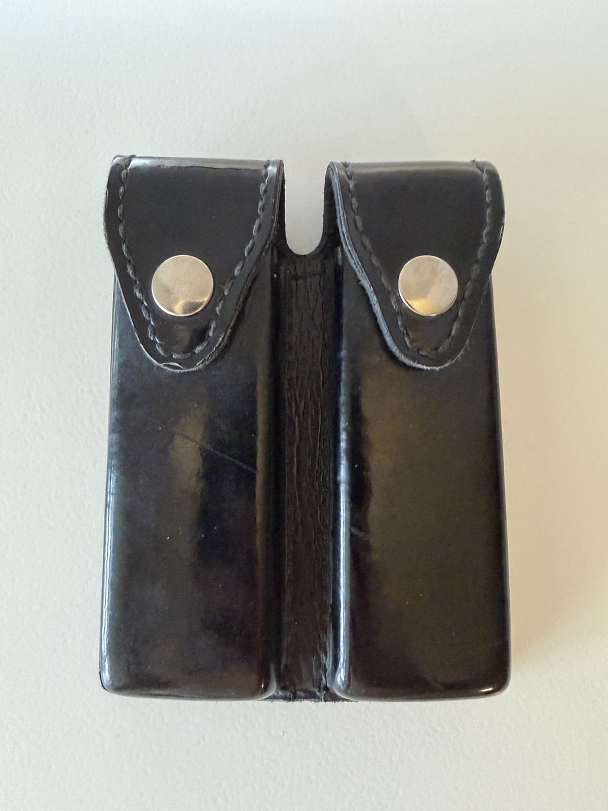 Tex Shoemaker Leather Double Mag Case 215 for Sig Sauer P220