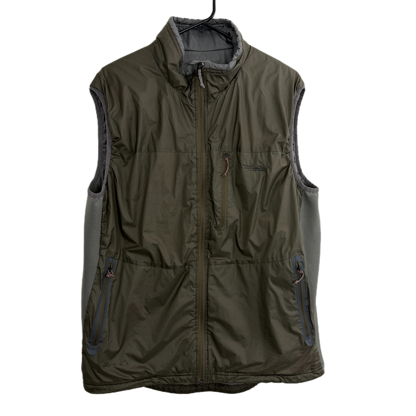 Sitka Insulated Vest Green XL Outdoors Hunting Hiking Full Zip *