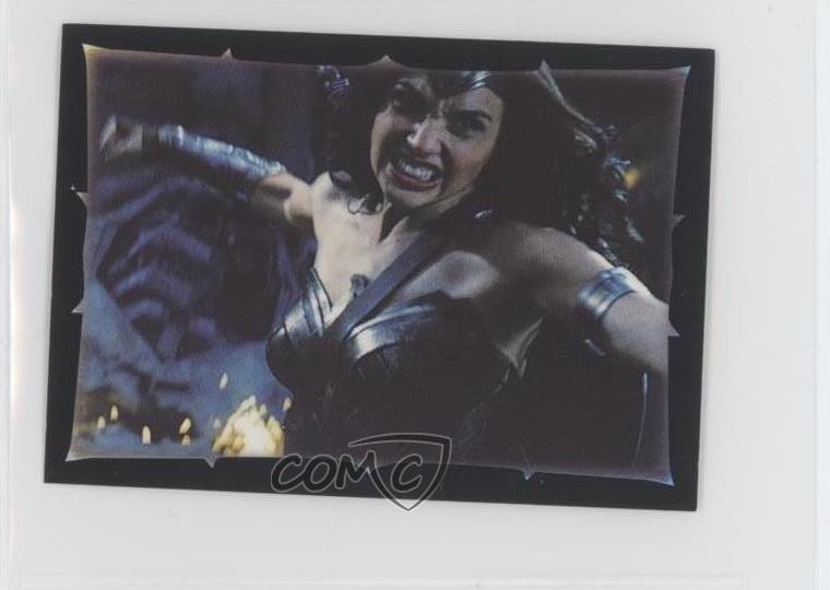 2016 Panini The World of Batman Album Stickers Wonder Woman #122 00hi