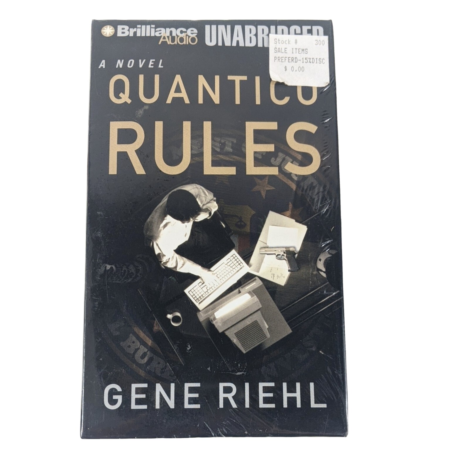 Quantico Rules Unabridged Audiobook by Gene Riehl on Cassette Tape