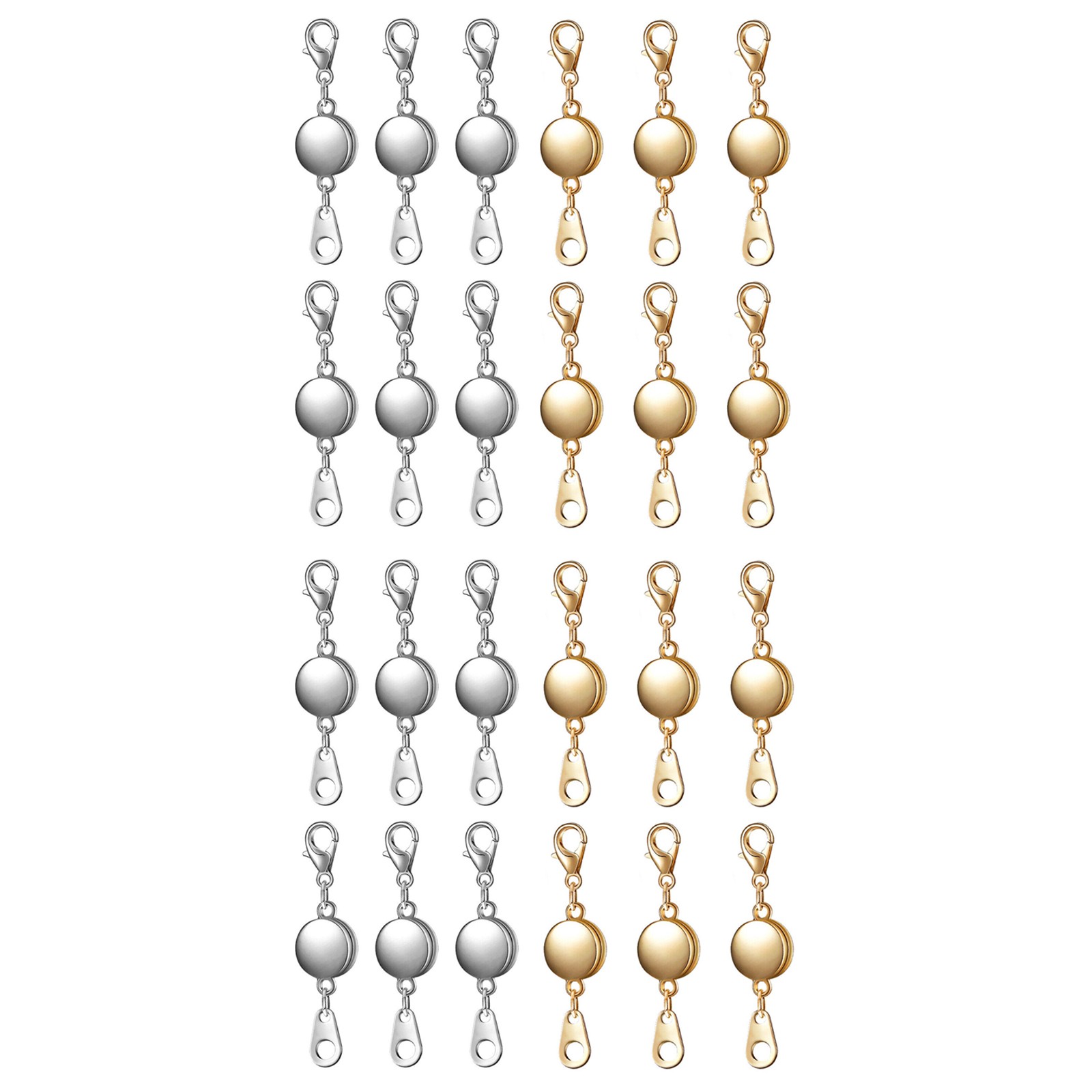 24* Magnetic Extension Chain Jewelry Clasp For Necklace Bracelets Jewelry DIY