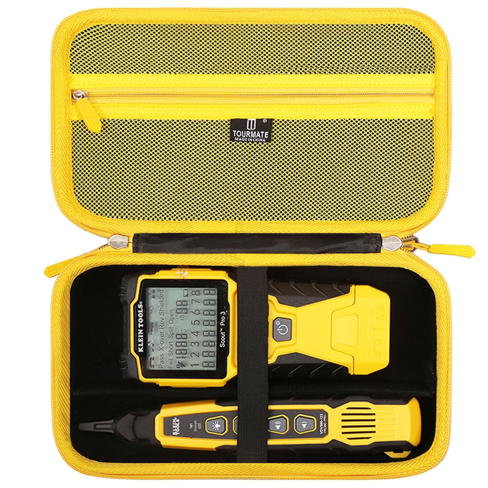 Tourmate Hard Storage Case for Klein Tools 9.84 x 5.7 x 2.95 inches, Black 