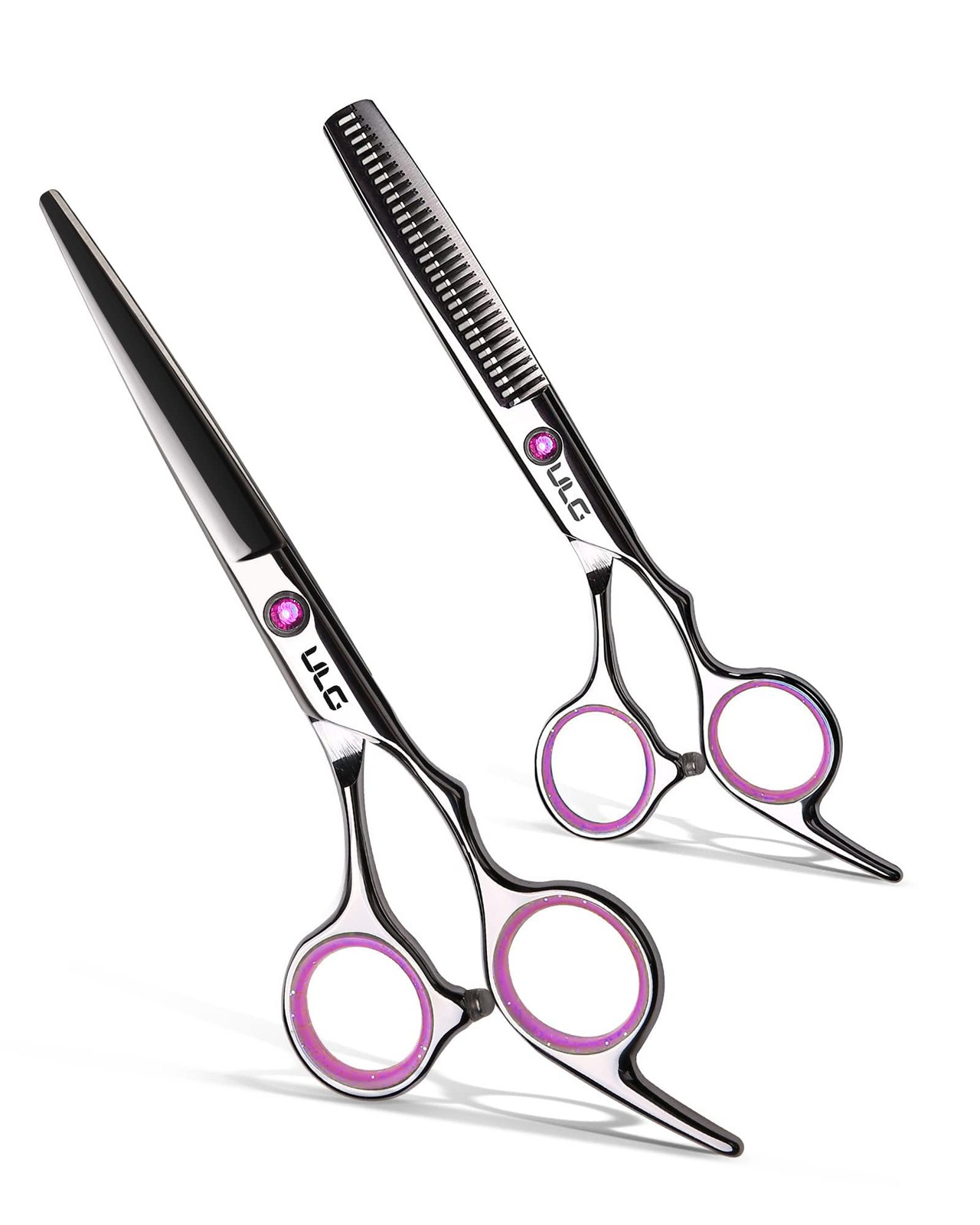 Hair Cutting Scissors Thinning Shears Kit Professional Hairdressing Texturizi...