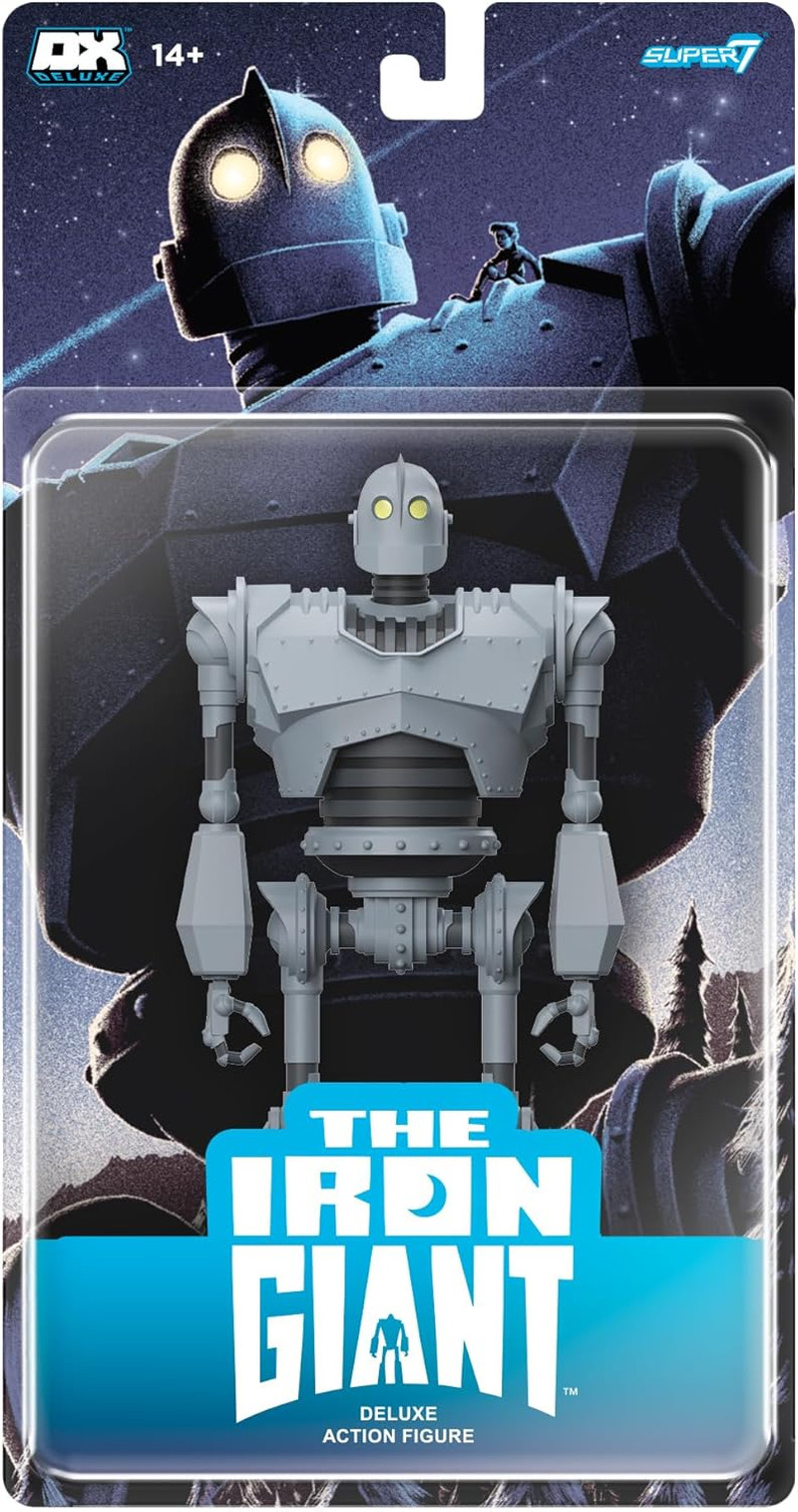 Super7 Deluxe the Iron Giant -7" Iron Giant Action Figure Classic Animated Movie