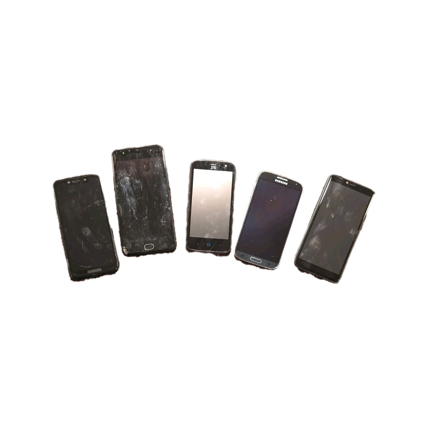 Motorola Xcody Samsung Maze Lot of 5 Smartphones MODEL D11 GALAXY S4