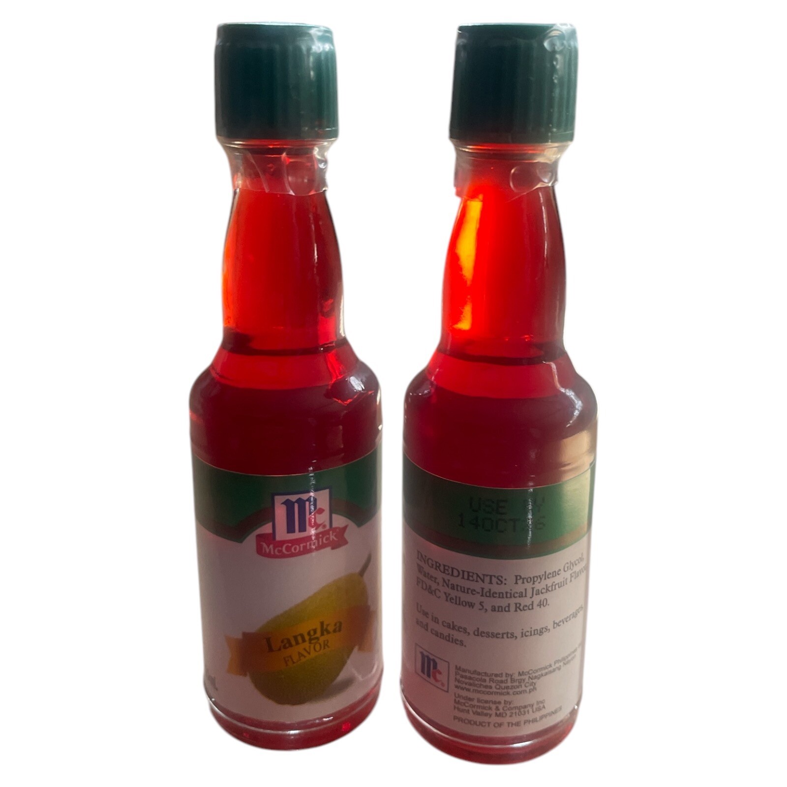 2 Bottles McCormick LangkaFlavor Extract 20ml