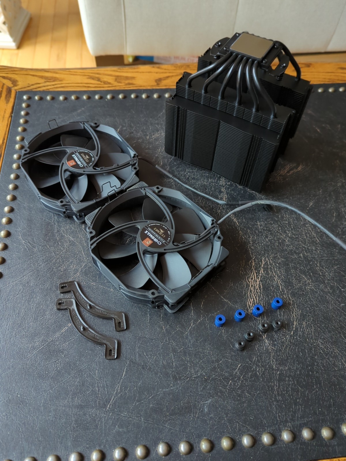 Noctua NH-D15 chromax.black Dual-Tower CPU Cooler - Intel LGA 1700 ONLY