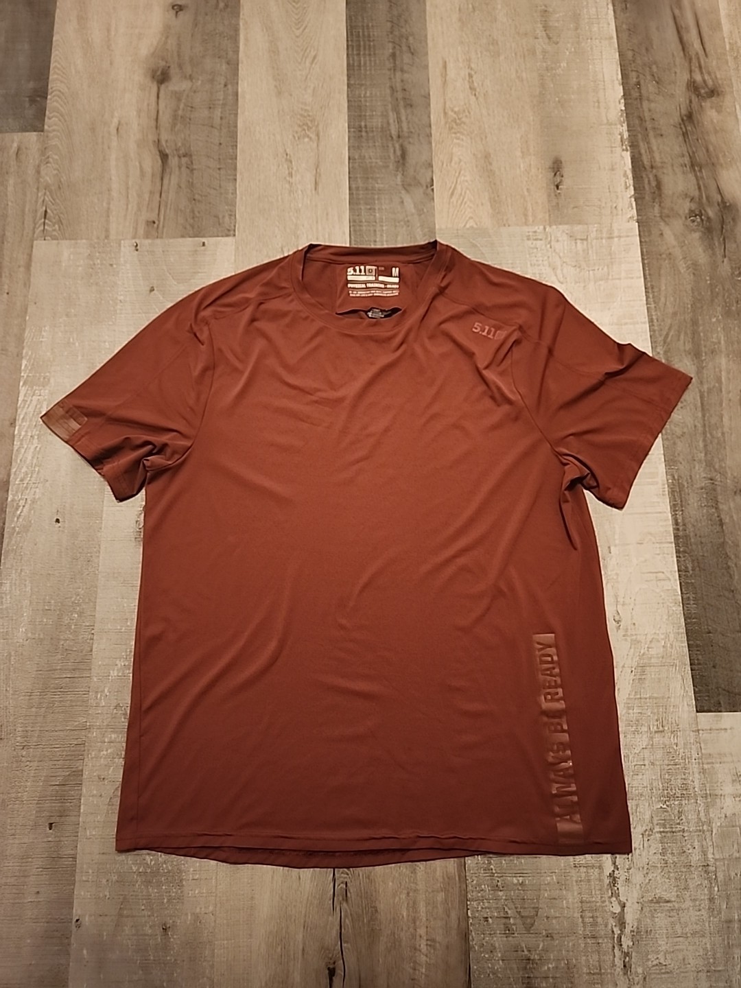 5.11 Tactical PT-R No Mercy Shirt Mens Medium Spartan 559 Performance...