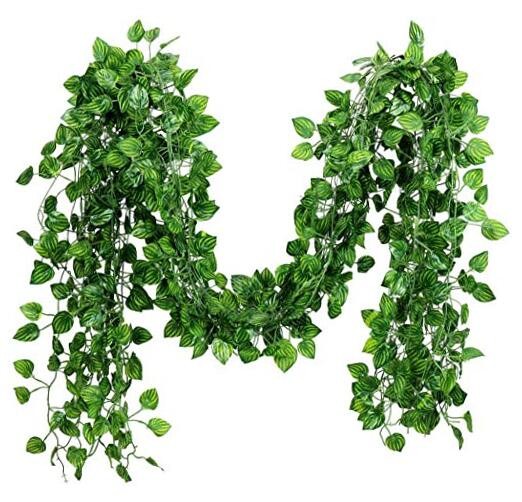 84 feet Artificial Vines Greenery Garland Fake Hanging Watermelon/12 Strands