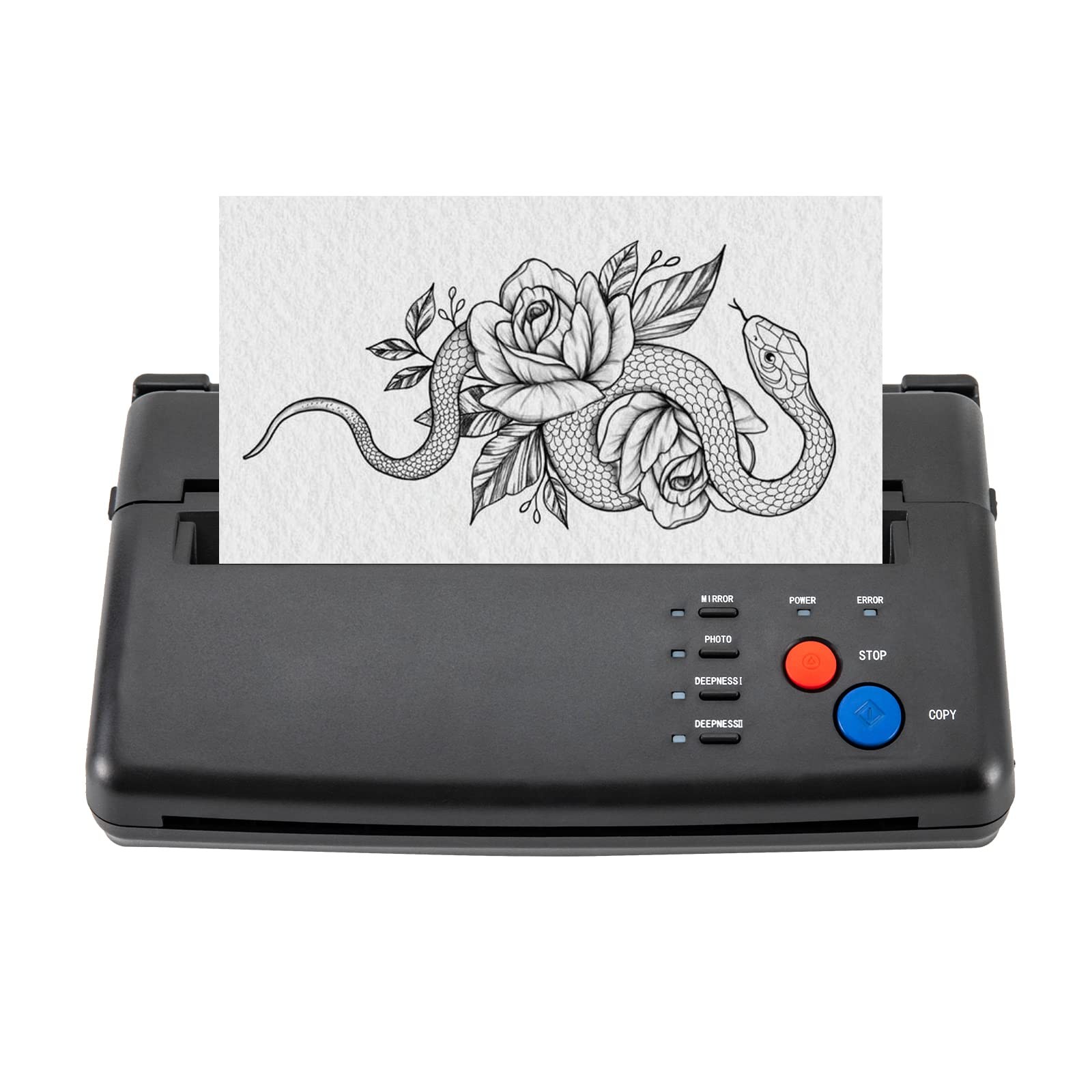 Tattoo Transfer Stencil Copy Machine Stencil Thermal Copier Printer for A4 Paper