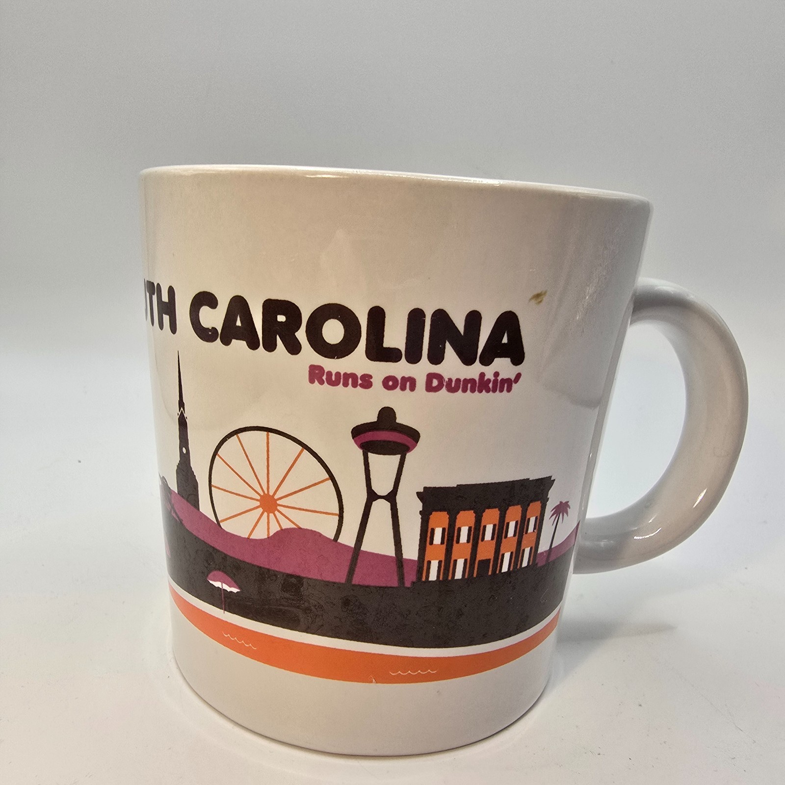 Dunkin' Donuts South Carolina Coffee Tea Mug