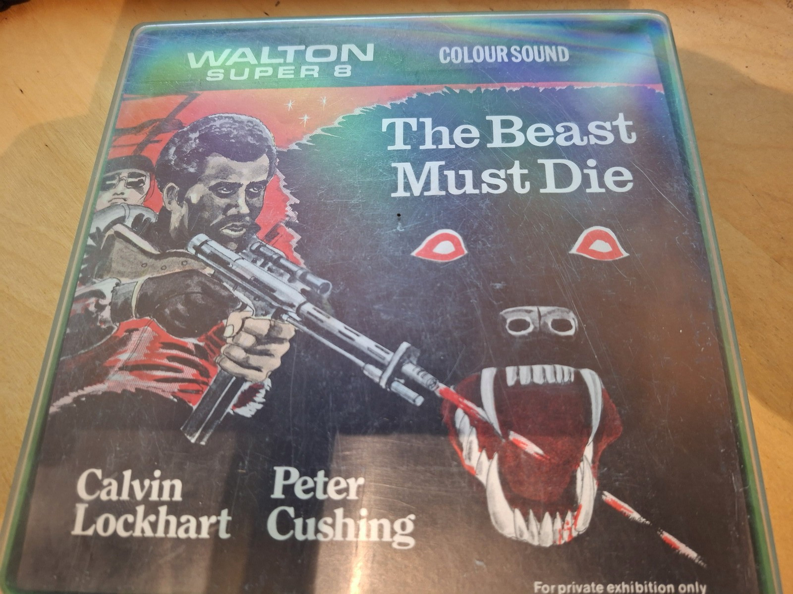 THE BEAST MUST DIE 1974 SUPER 8 COLOUR SOUND 400FT CINE 8MM FILM PETER CUSHING