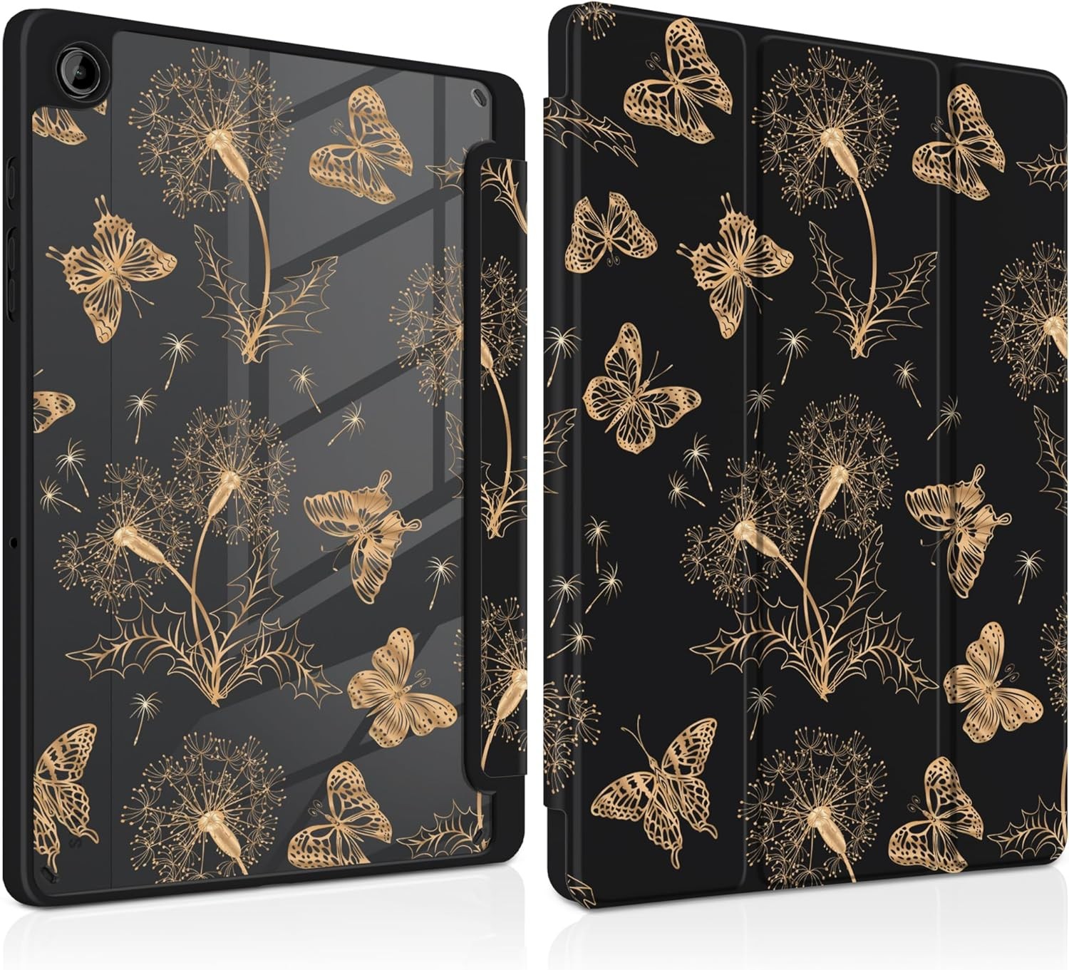 Case for Samsung Galaxy Tab A9 Plus 11 inch 2024 with S Pen Holder, Trifold Stan