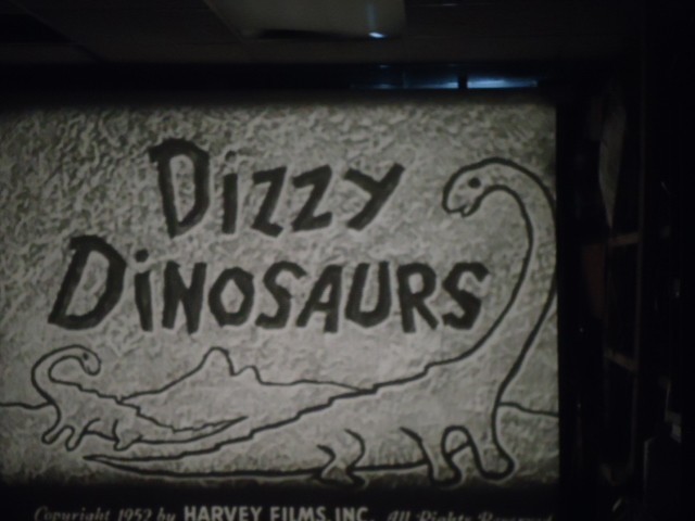 16mm Dizzy Dinosaurs Harvey Cartoon