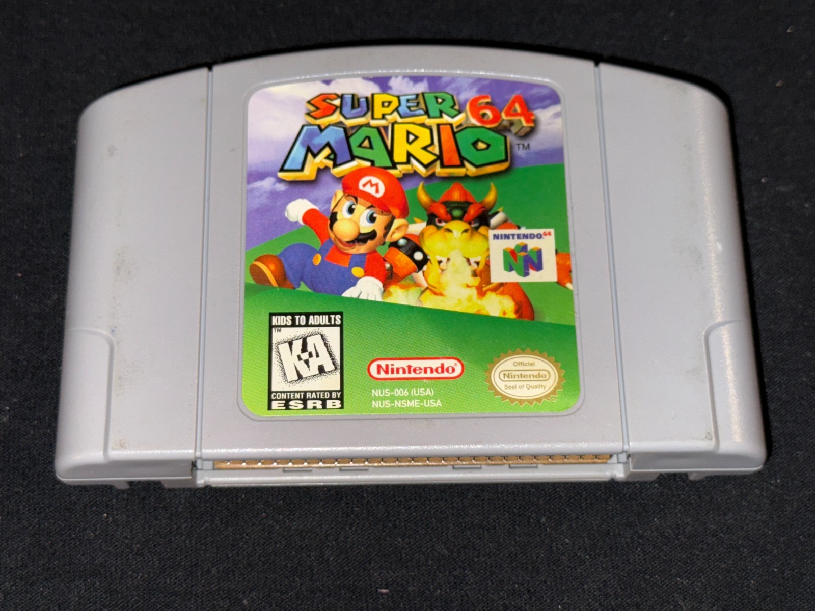Super Mario 64 (Nintendo 64, 1996) Cleaned / Tested / Authentic N64