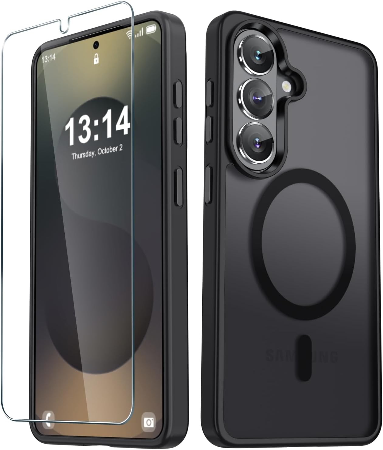 iPhone 13 Pro Max Case w/ Screen Protector Slim Shockproof Cover