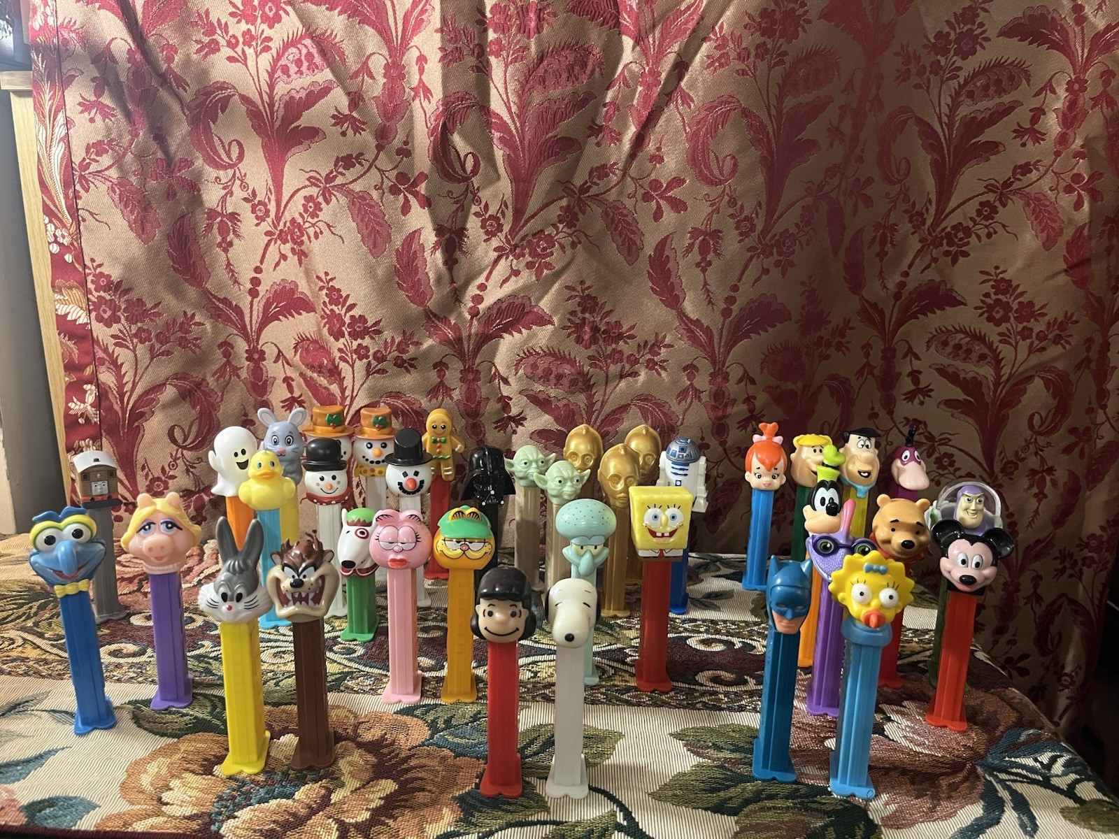 Assorted PEZ Candy Dispensers Lot of 38 Vintage/Mixed Years No Candy