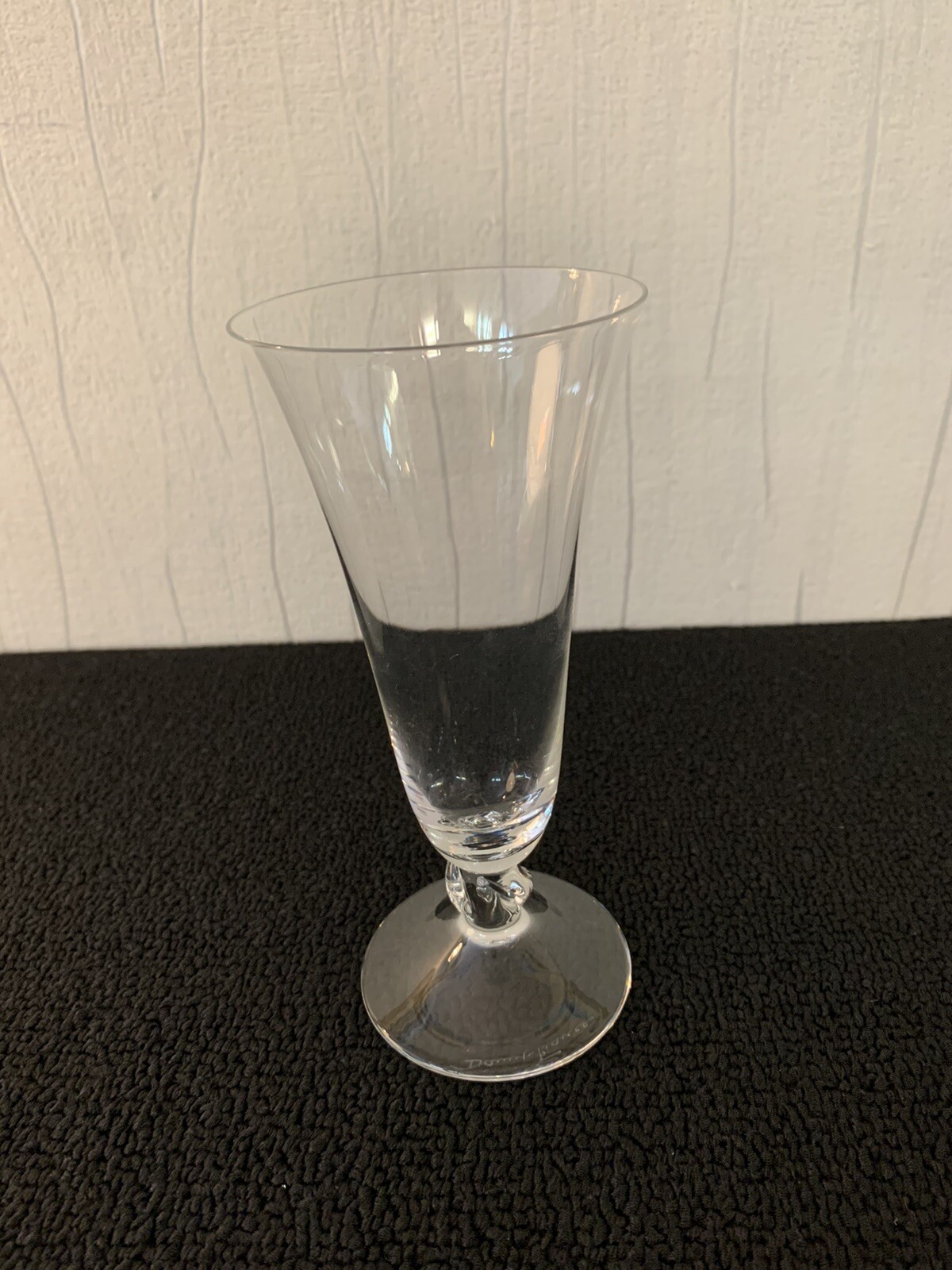 43 Champagne Flutes Model Orval In Daum Crystal (Price Per Unit)