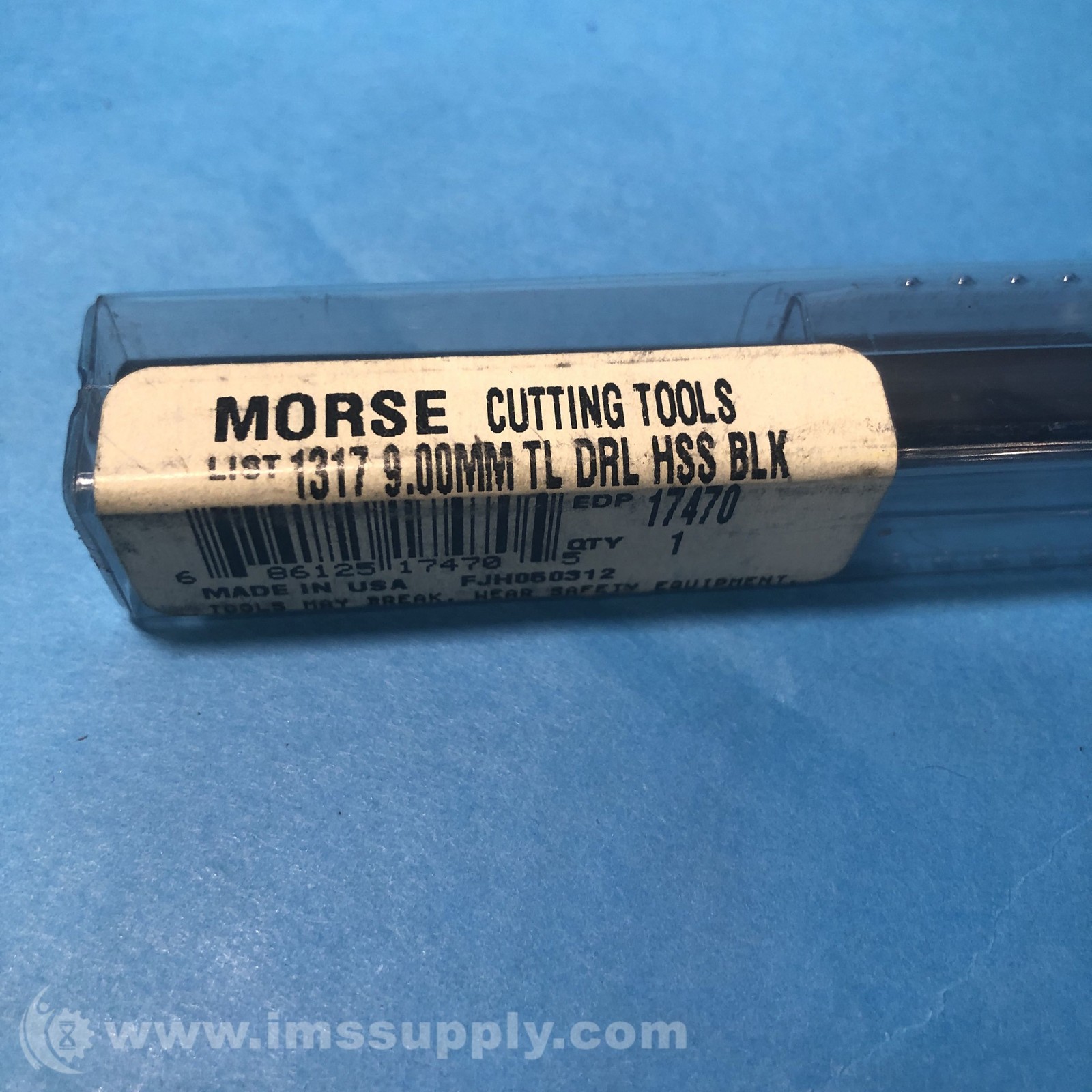 Morse Cutting Tools EDP17470 Straight Shank Drill USIP
