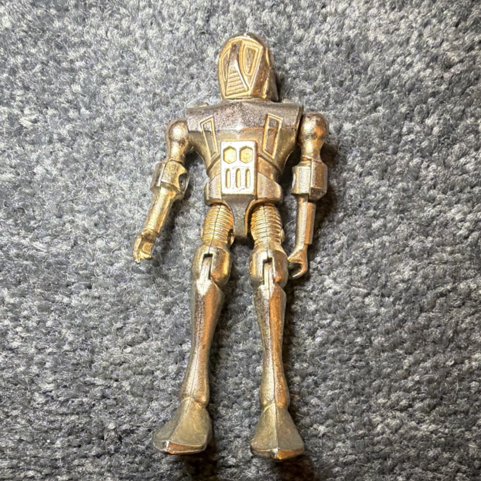 Zylmex Vintage 1977 Zylmex Metal Robot Figure Space Robot Collectible