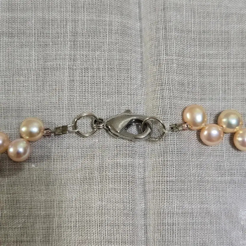 Vintage Real Pearl Necklace 40cm Elegant Jewelry