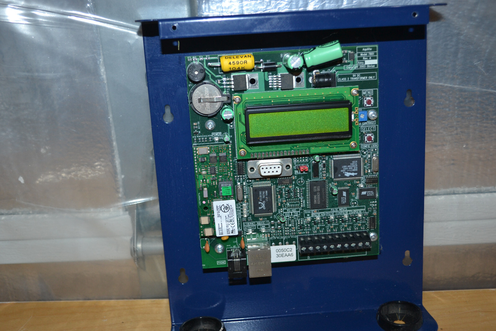 Obvius A7801 AcquiLite Data Acquisition Server 7801 ~ #3 (NO LID)  ~  O