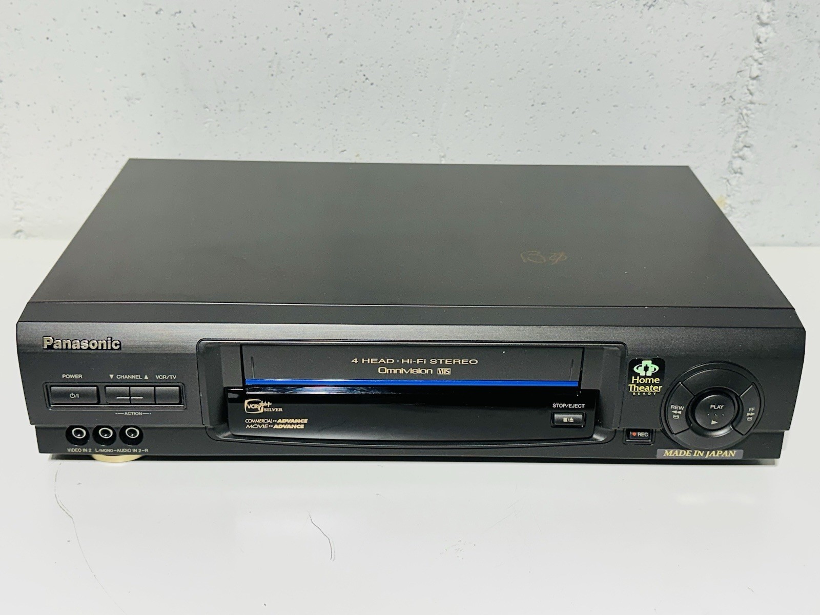 Panasonic PV-V4620-K VCR VHS Video Cassette Recorder Tested Working