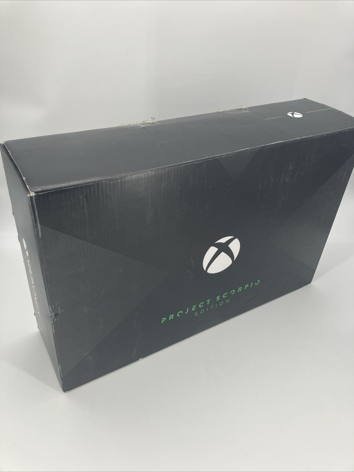 Microsoft Xbox One X Project Scorpio Box & Cardboard/Foam Insert ONLY Ships Fast