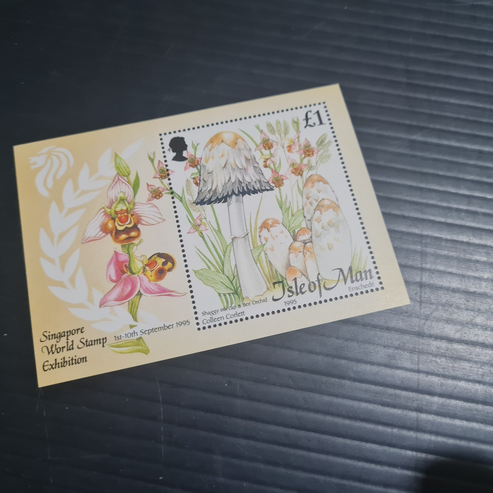 ISLE OF MAN 1995 SG MS667 FUNGI MNH