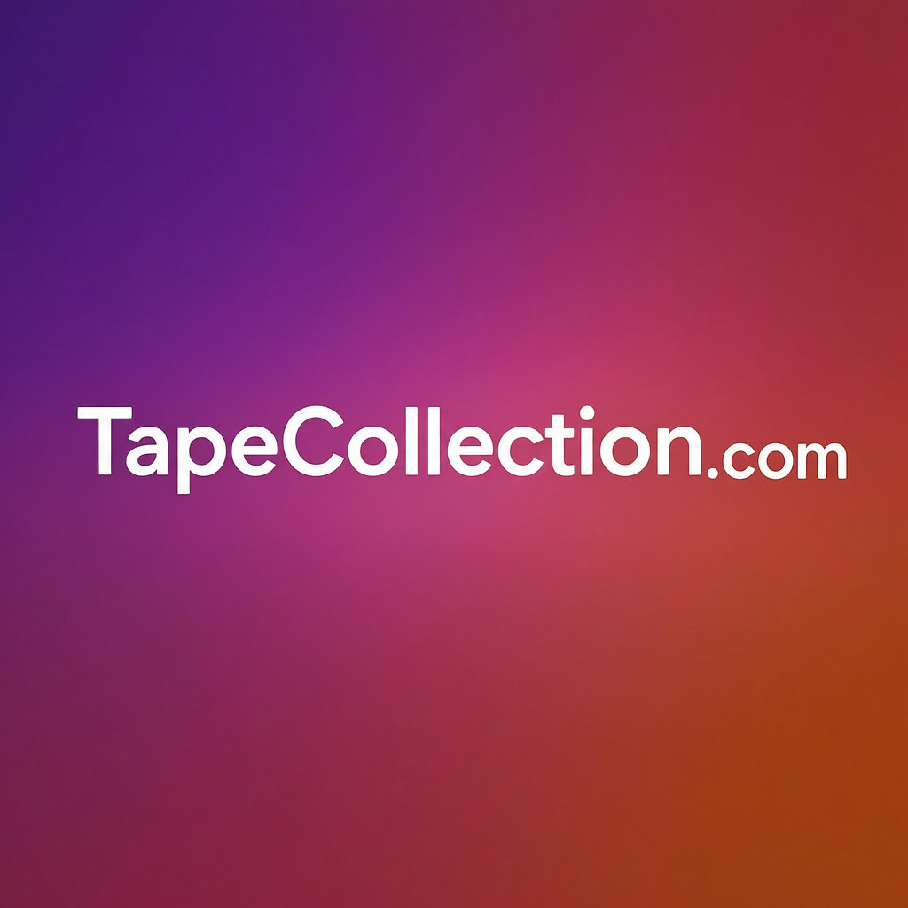 TapeCollection.com - Premium 2-Word .COM Domain Name Tapes Vintage Music