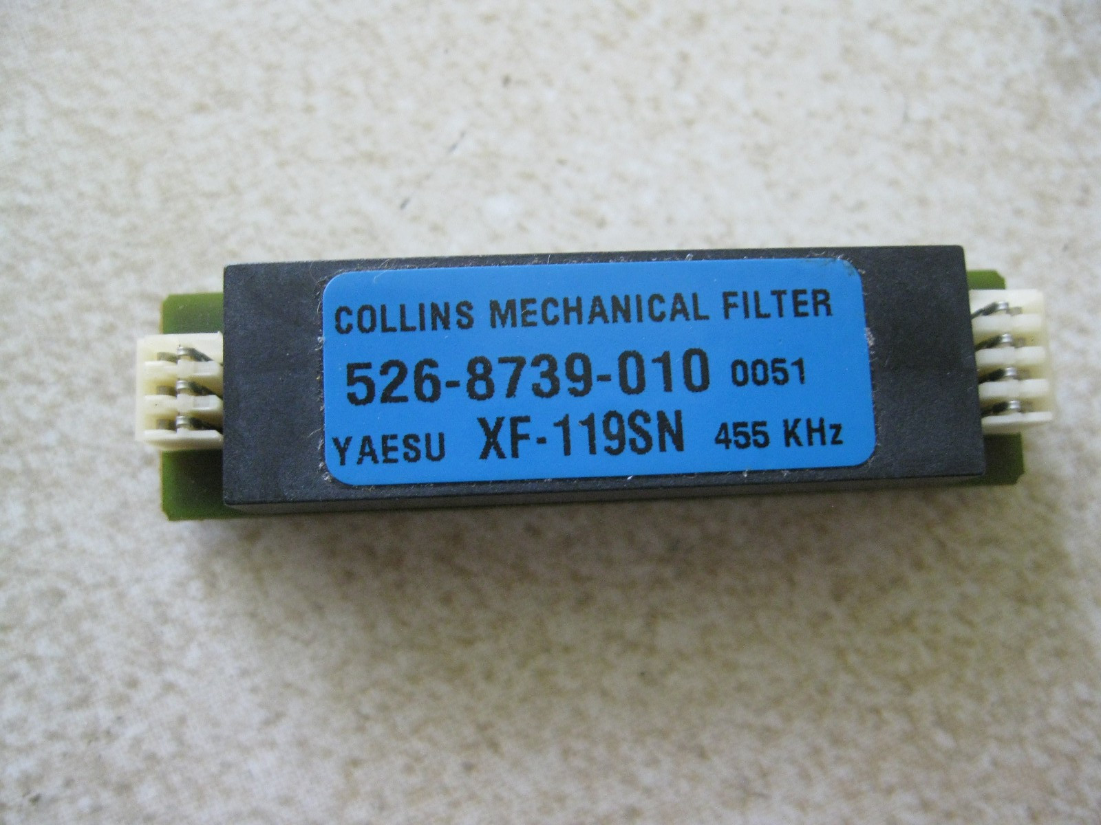 Yaesu YF-122S  (XF-119SN)   2.3kHz SSB filter for Yaesu FT-817,FT-857, FT-897